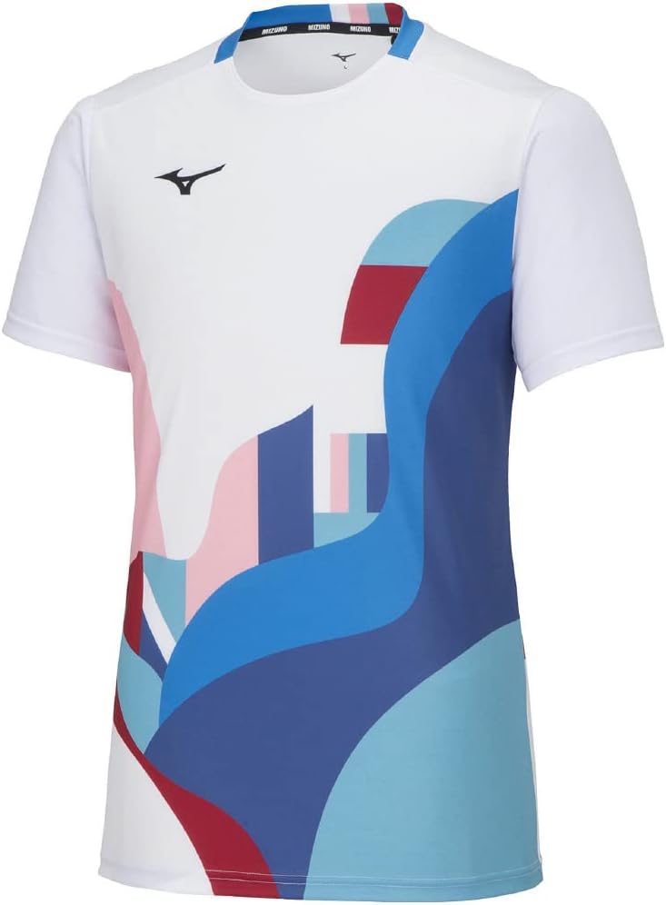 Футболка для тенниса Mizuno 62JAA042, с коротким рукавом, влагоотводящая, быстросохнущая, белый
Футболка для тенниса Mizuno 62JAA042, с коротким рукавом, влагоотводящая, быстросохнущая, белый