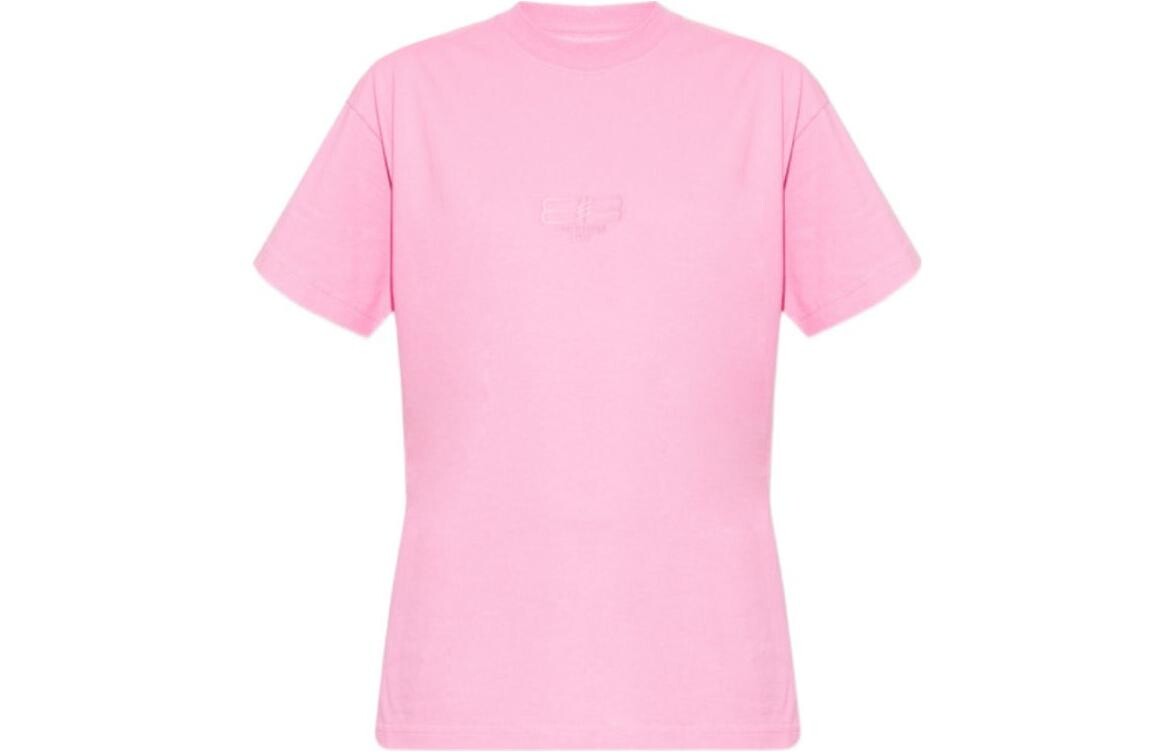 Футболка женская Balenciaga с логотипом и короткими рукавами, розовый
Футболка женская Balenciaga с логотипом и короткими рукавами, розовый