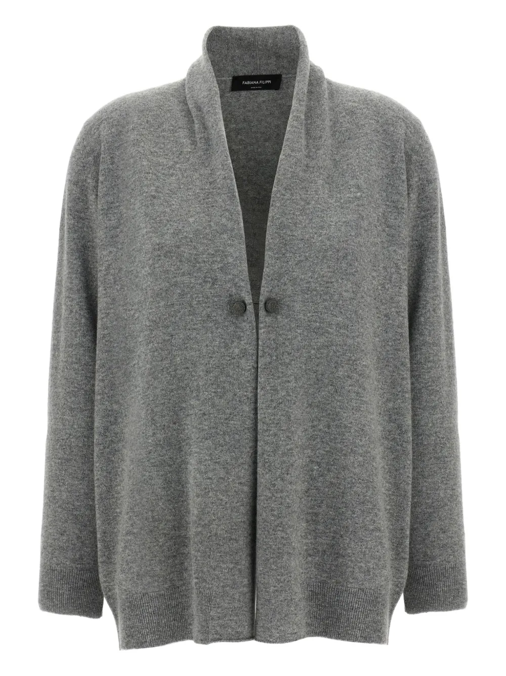 Кардиган с воротником-шалькой Fabiana Filippi, серый
Кардиган с воротником-шалькой Fabiana Filippi, серый