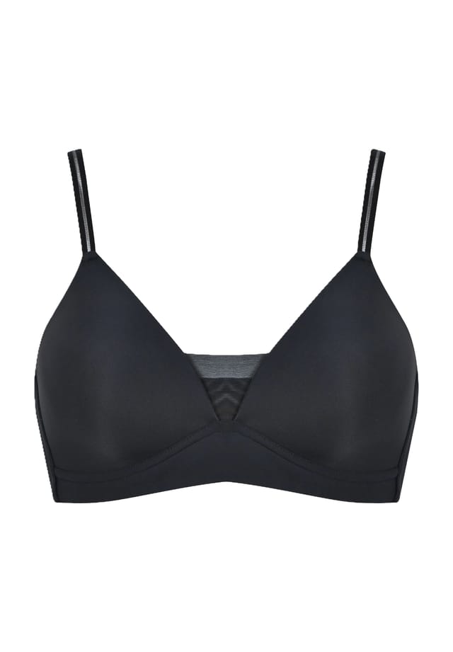 Бюстгальтер с хлопковыми чашками Naturana, черный
Бюстгальтер с хлопковыми чашками Naturana, черный