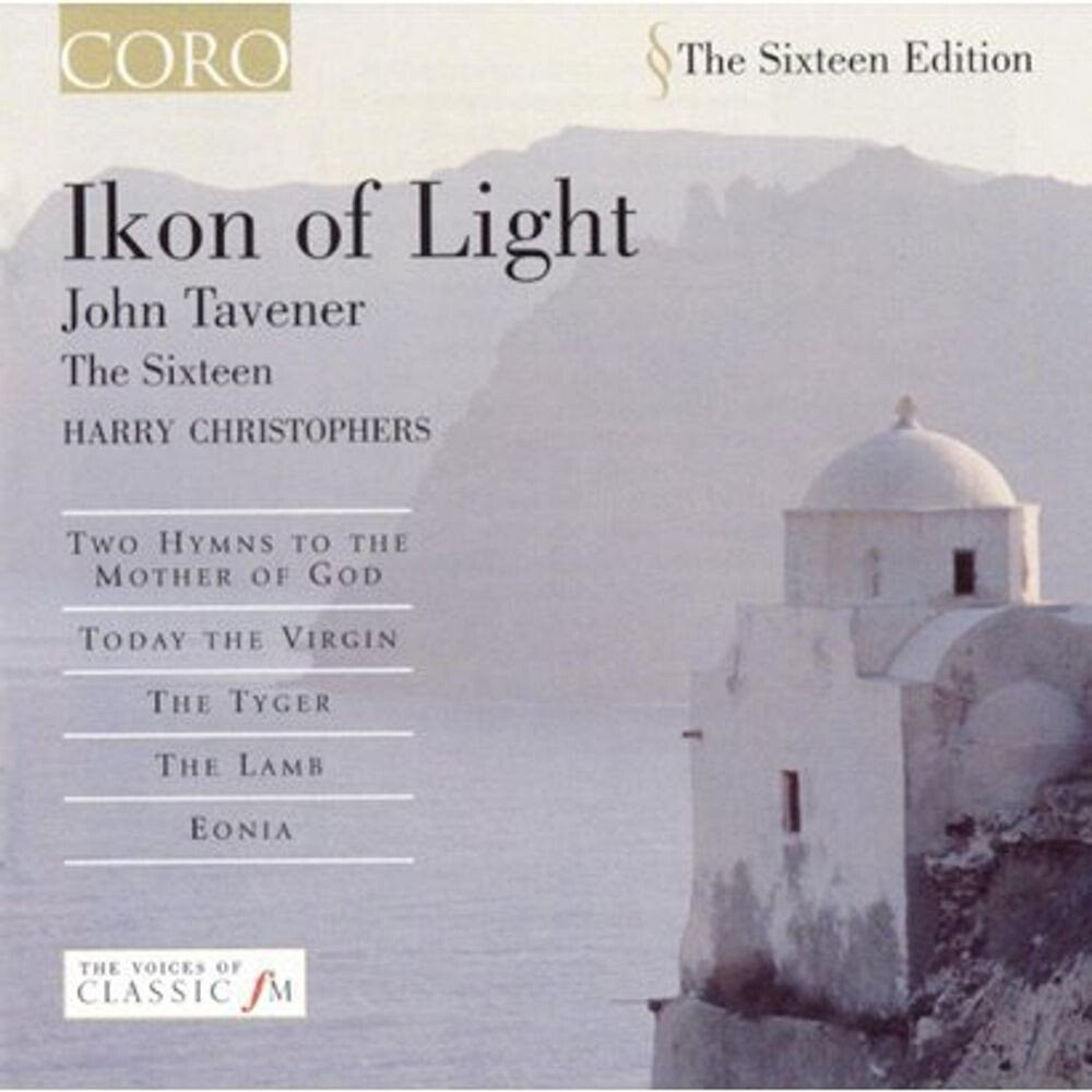 Диск CD Tavener: Ikon of Light - John Tavener, Harry Christophers, The Sixteen, Duke Quartet (members of)
Диск CD Tavener: Ikon of Light - John Tavener, Harry Christophers, The Sixteen, Duke Quartet (members of)