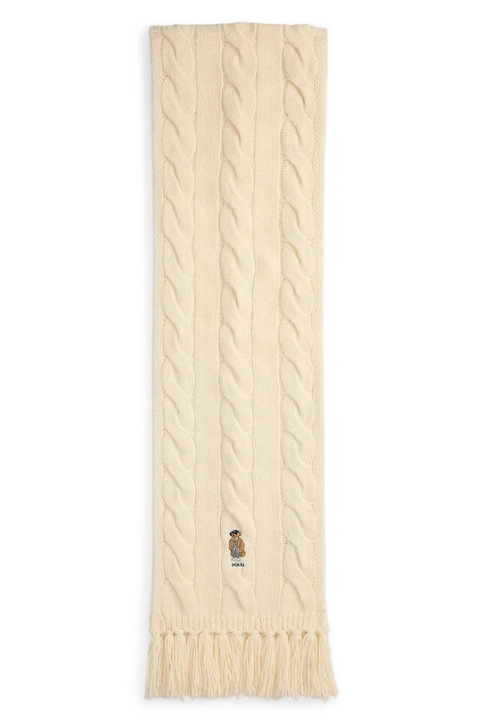 Шерстяной шарф Polo Ralph Lauren, бежевый
Шерстяной шарф Polo Ralph Lauren, бежевый