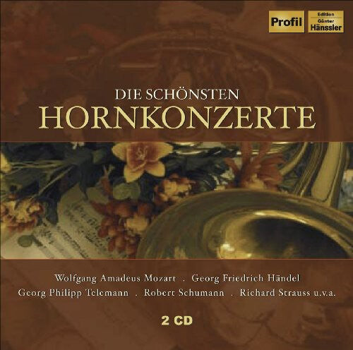 CD диск Mozart / Telemann / Quadriga-Quartett / Penzel: Die Schonsten Hornkonzerte: Most Beautiful Horn
CD диск Mozart / Telemann / Quadriga-Quartett / Penzel: Die Schonsten Hornkonzerte: Most Beautiful Horn