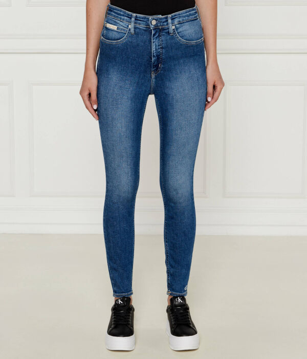 Джинсы женские Calvin Klein Jeans скинни с эффектом потертости, синий
Джинсы женские Calvin Klein Jeans скинни с эффектом потертости, синий