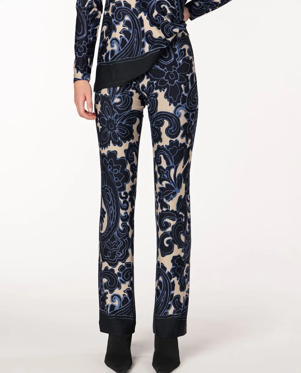 Брюки с принтом из трикотажного полотна Naulover, синий
Брюки с принтом из трикотажного полотна Naulover, синий