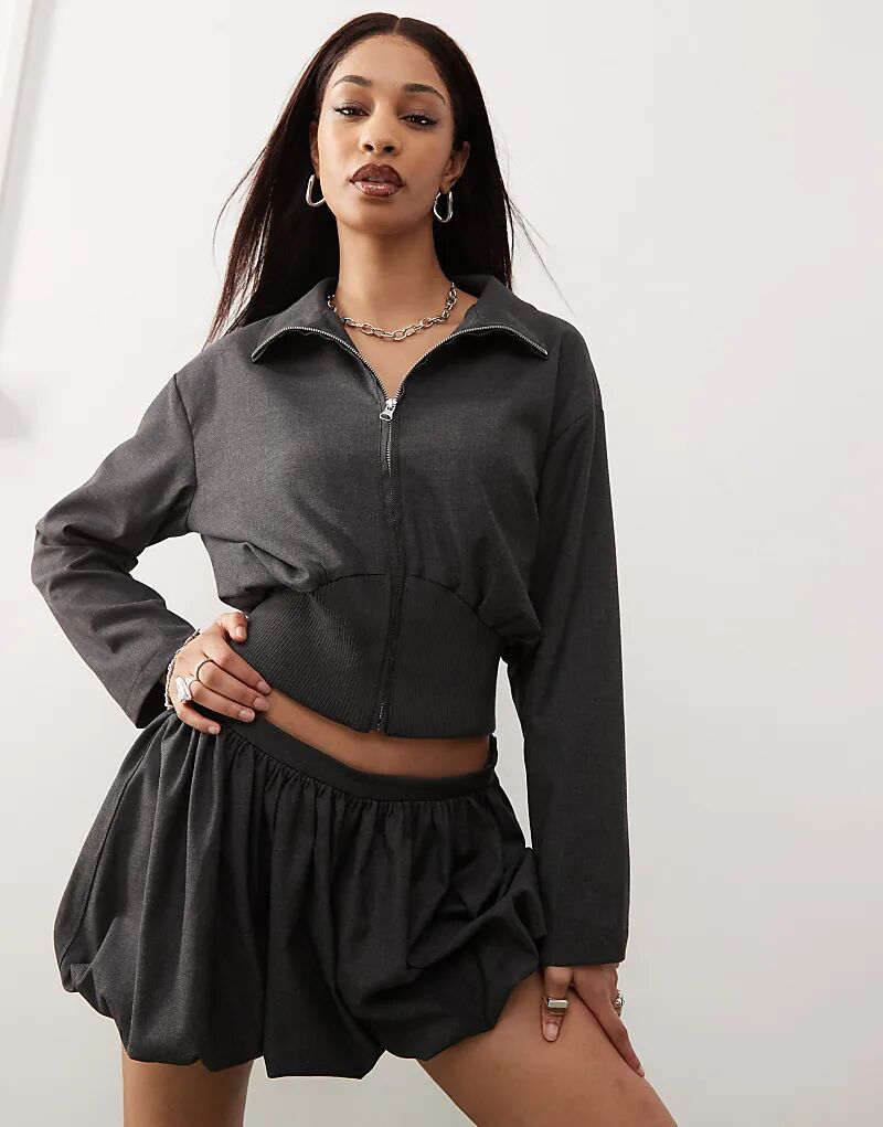 COLLUSION приталенная гибридная куртка в угольном цвете, Черный, COLLUSION приталенная гибридная куртка в угольном цвете
COLLUSION приталенная гибридная куртка в угольном цвете, Черный, COLLUSION приталенная гибридная куртка в угольном цвете