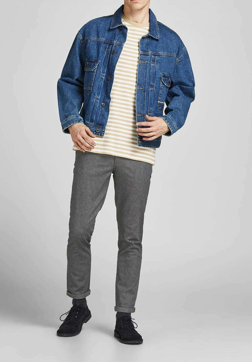 Брюки-чиносы Jack & Jones, серый
Брюки-чиносы Jack & Jones, серый