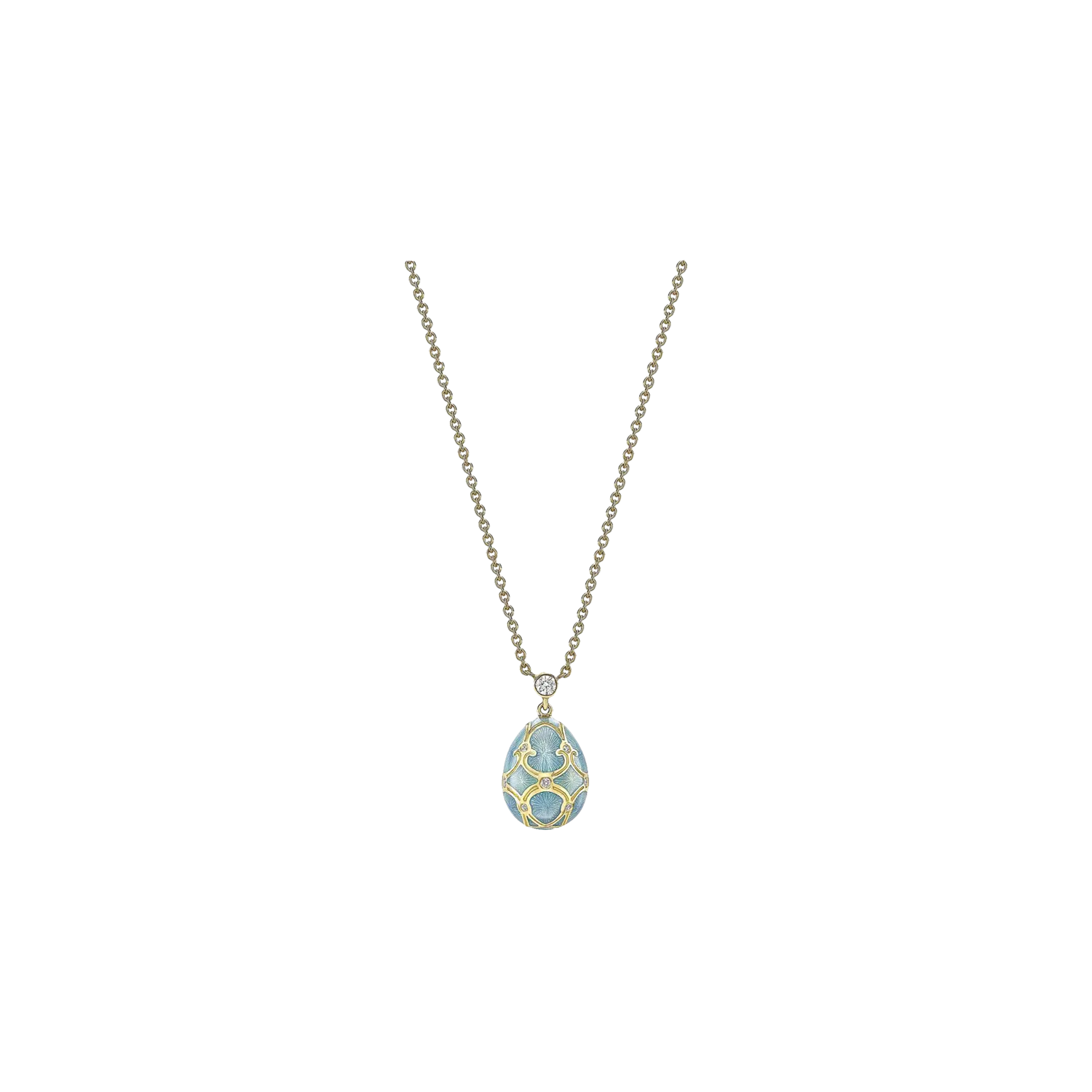 Яйцо fabergé petite heritage из желтого золота, бриллиантов и изображенной гильошированной эмали цвета аква-гри - 1152fp1348
Яйцо fabergé petite heritage из желтого золота, бриллиантов и изображенной гильошированной эмали цвета аква-гри - 1152fp1348