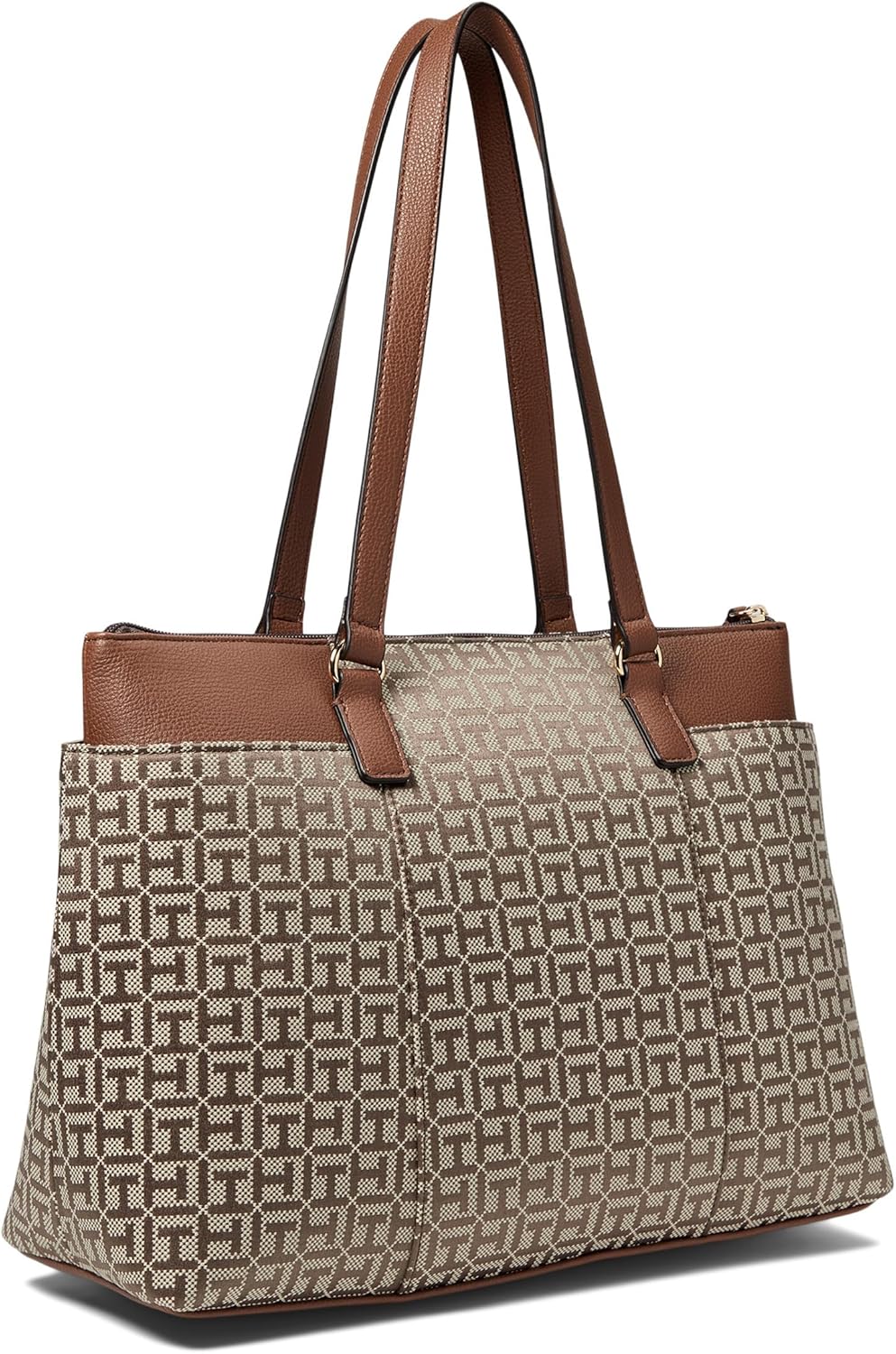 Сумка-тоут Tommy Hilfiger Evelyn II с монограммой и жаккардом, Tan/Dark Chocolate
Сумка-тоут Tommy Hilfiger Evelyn II с монограммой и жаккардом, Tan/Dark Chocolate