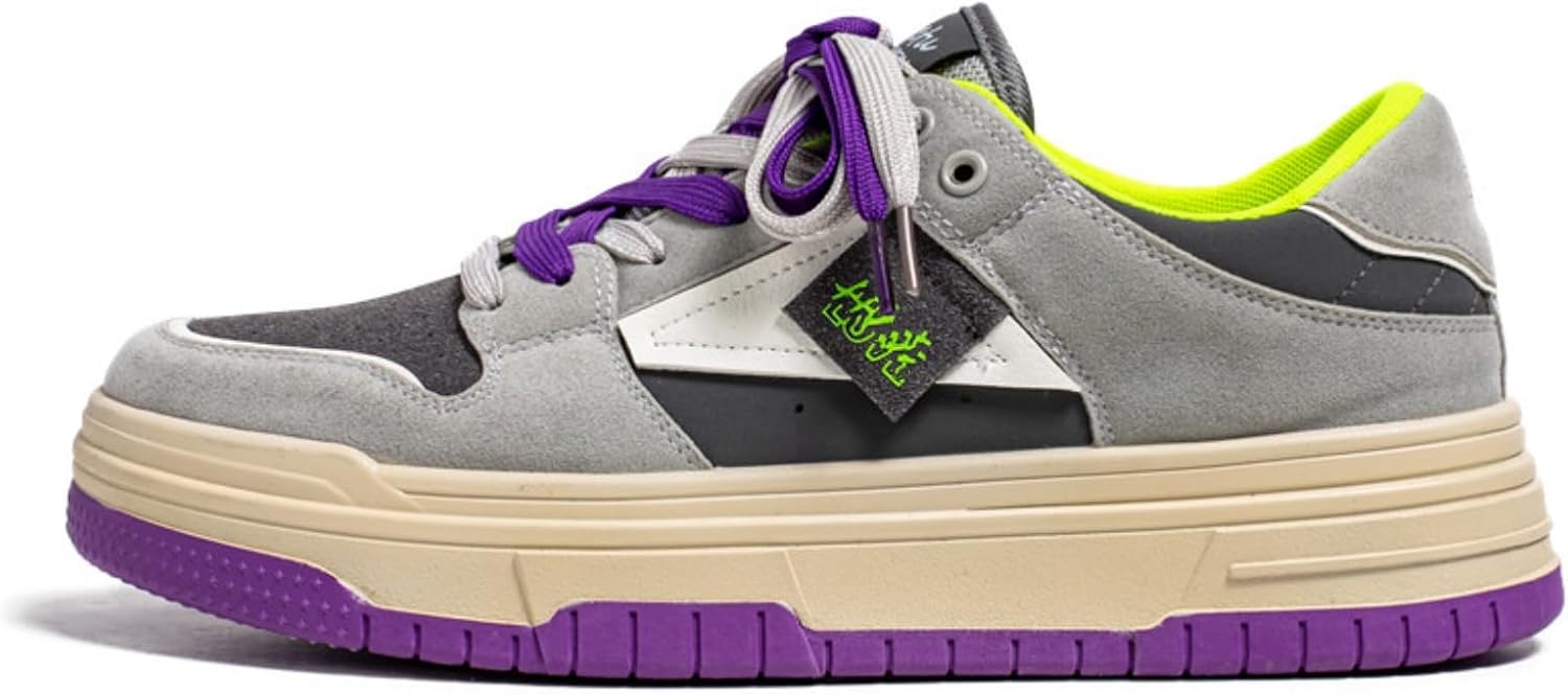 Мужские модные кроссовки для скейтборда и прогулок, верх из дышащей сетки, лето-осень, удобные, повседневные, спортивные, массивная платформа, для тренировок, нескользящие, легкие Generic, серый
Мужские модные кроссовки для скейтборда и прогулок, верх из дышащей сетки, лето-осень, удобные, повседневные, спортивные, массивная платформа, для тренировок, нескользящие, легкие Generic, серый