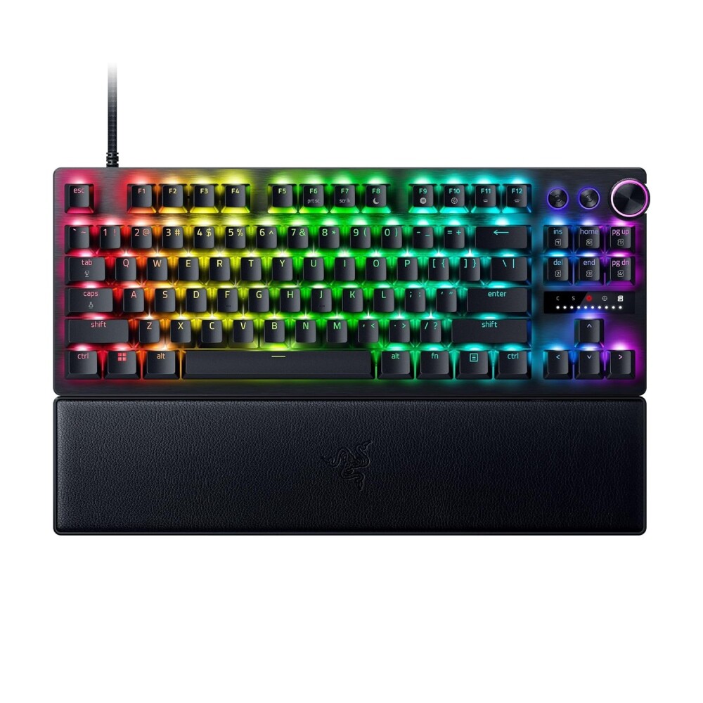Игровая клавиатура Razer Huntsman V3 Pro Tenkeyless, черный
Игровая клавиатура Razer Huntsman V3 Pro Tenkeyless, черный