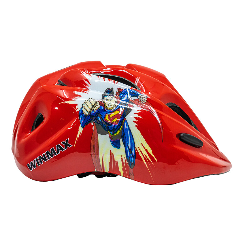 Шлем детский Carebull Winmax Bicycle Superman 4-10 Years Old, красный
Шлем детский Carebull Winmax Bicycle Superman 4-10 Years Old, красный