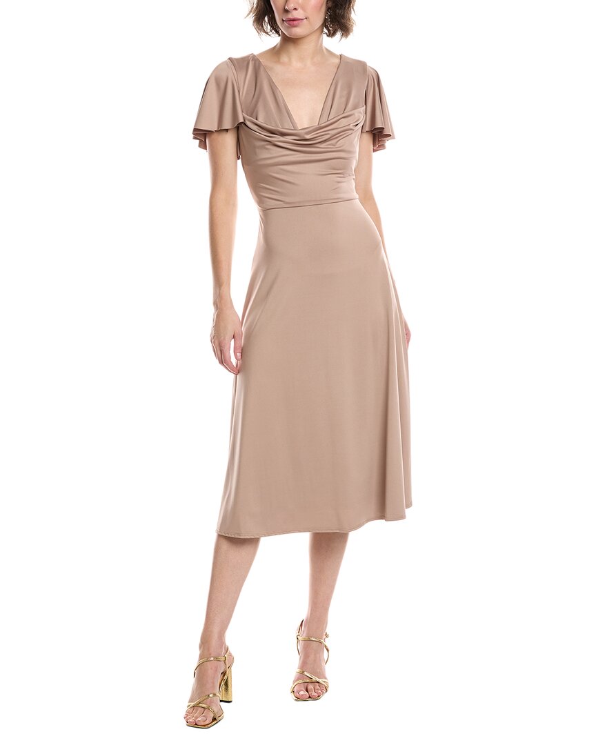 Black Halo Anabela драпированное миди-платье
Black Halo Anabela драпированное миди-платье