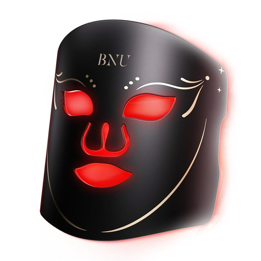 Светодиодная LED маска для лица BNU, 7 режимов подсветки, чёрный 
Светодиодная LED маска для лица BNU, 7 режимов подсветки, чёрный