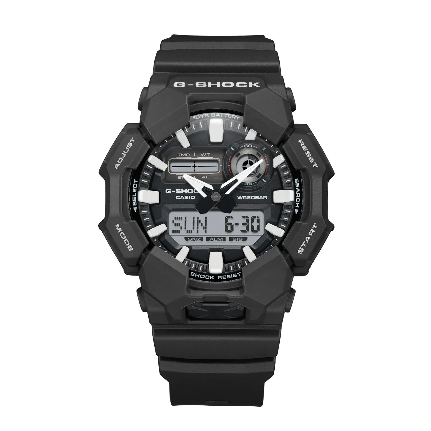 Часы G-Shock GA010-1A аналогово-цифровые Casio, Black
Часы G-Shock GA010-1A аналогово-цифровые Casio, Black