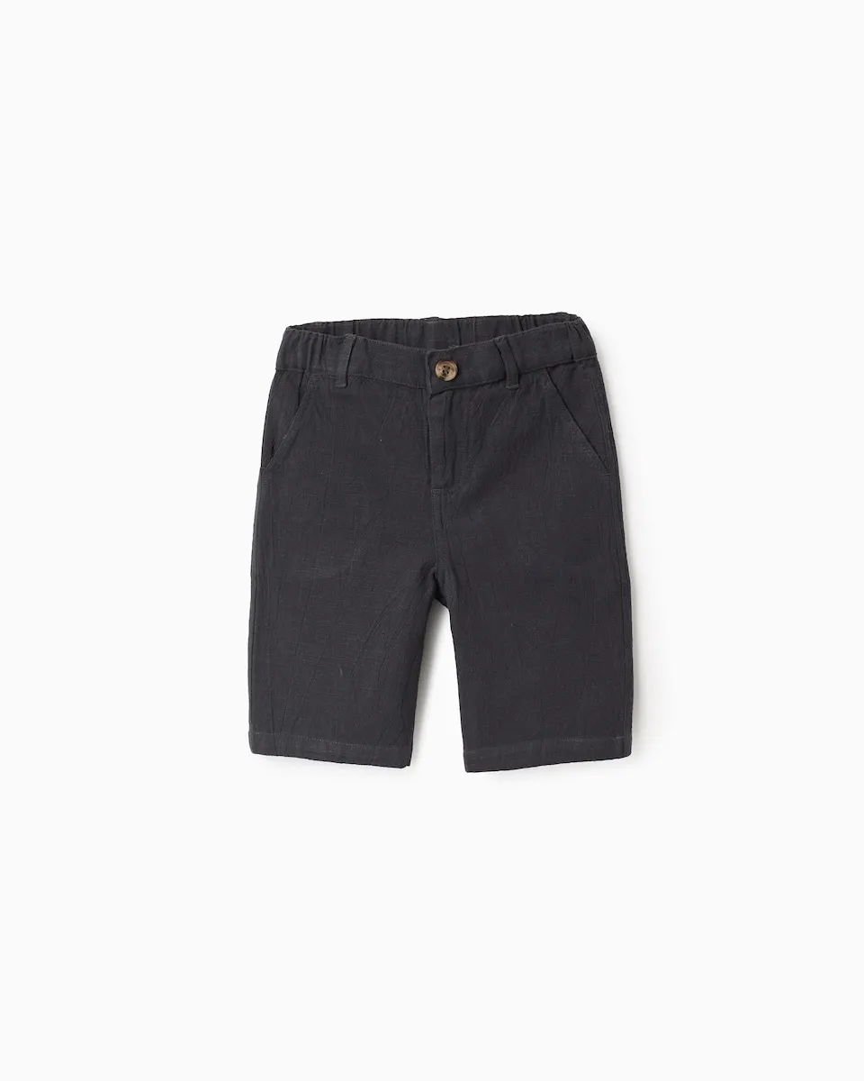 Бермуды детские 100% хлопок слаб с регулируемой талией Zippy, темно-серый
Бермуды детские 100% хлопок слаб с регулируемой талией Zippy, темно-серый