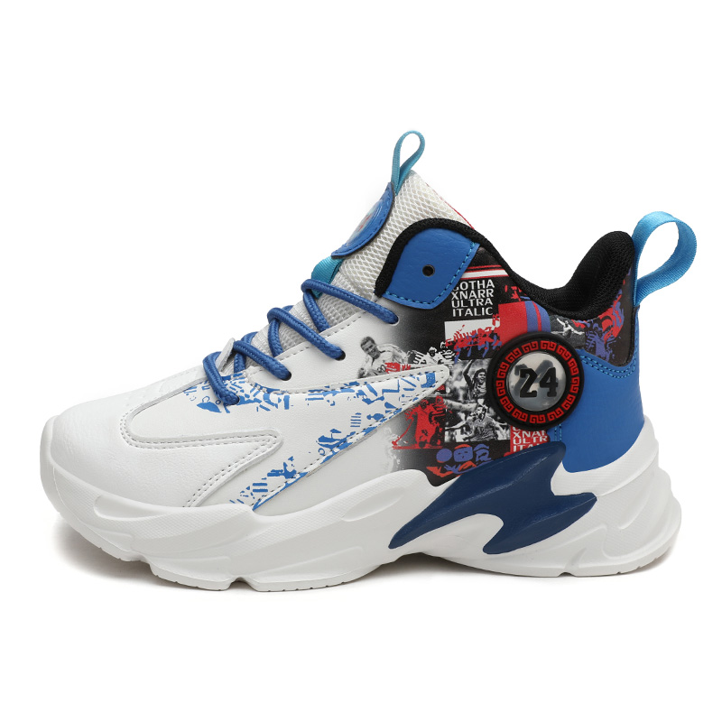 Баскетбольные кроссовки QUANZHILONG с высокой амортизацией и износостойкостью для мальчиков и подростков Izumi Chiryū, белый/синий
Баскетбольные кроссовки QUANZHILONG с высокой амортизацией и износостойкостью для мальчиков и подростков Izumi Chiryū, белый/синий