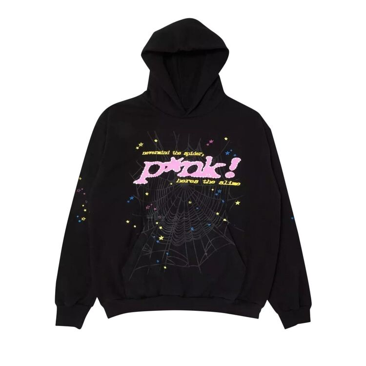 Худи Sp5der Pullover Hoodie Black, черный
Худи Sp5der Pullover Hoodie Black, черный