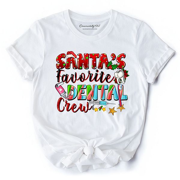 Футболка Santa’S favorite dental crew, праздничная рождественская футболка для стоматологов Ornamentallyyou
Футболка Santa’S favorite dental crew, праздничная рождественская футболка для стоматологов Ornamentallyyou