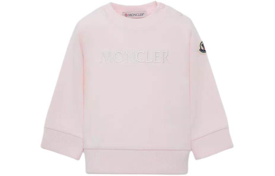 Свитшот детская одежда с вышитым логотипом свитшот для малышей Moncler, розовый
Свитшот детская одежда с вышитым логотипом свитшот для малышей Moncler, розовый