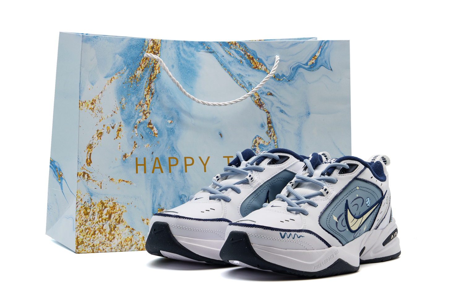 Nike Air Monarch 4 низкие массивные кроссовки unisex blue white
Nike Air Monarch 4 низкие массивные кроссовки unisex blue white