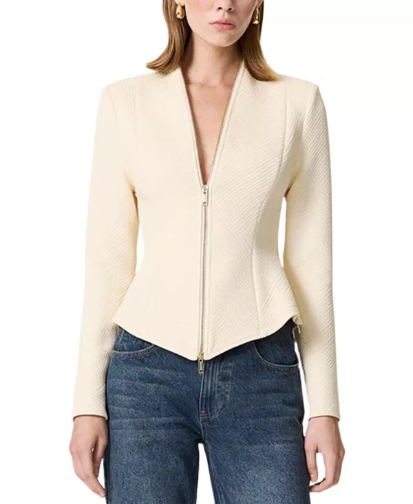 Блузка с застежкой-молнией Nocturne, белый
Блузка с застежкой-молнией Nocturne, белый