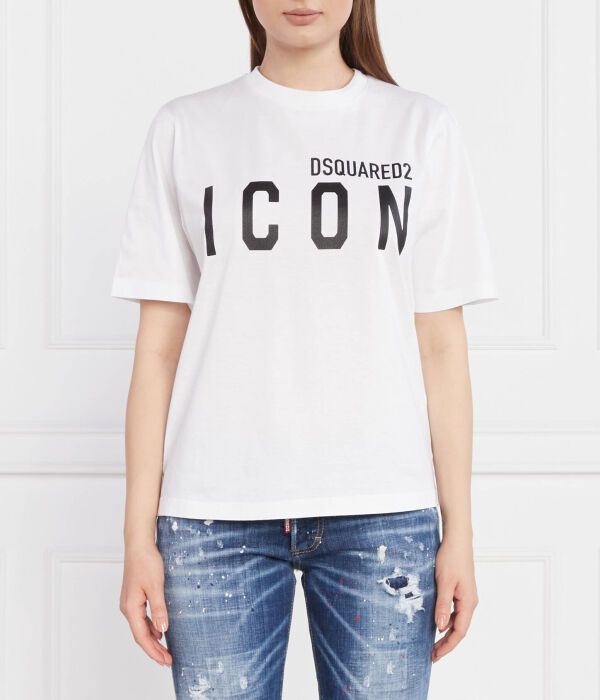 Футболка женская Dsquared2 Icon Regular Fit, белый
Футболка женская Dsquared2 Icon Regular Fit, белый