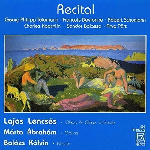 CD диск Telemann / Lencses / Abraham / Kalvin: Recital
CD диск Telemann / Lencses / Abraham / Kalvin: Recital