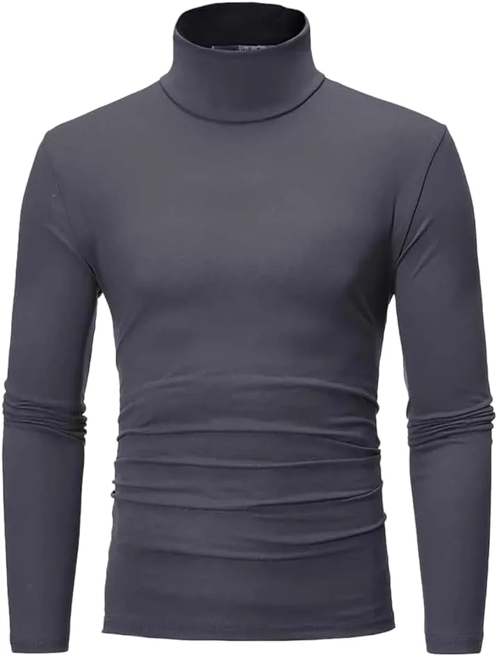 Базовый свитер с высоким воротником мужской Slim Fit
Базовый свитер с высоким воротником мужской Slim Fit
