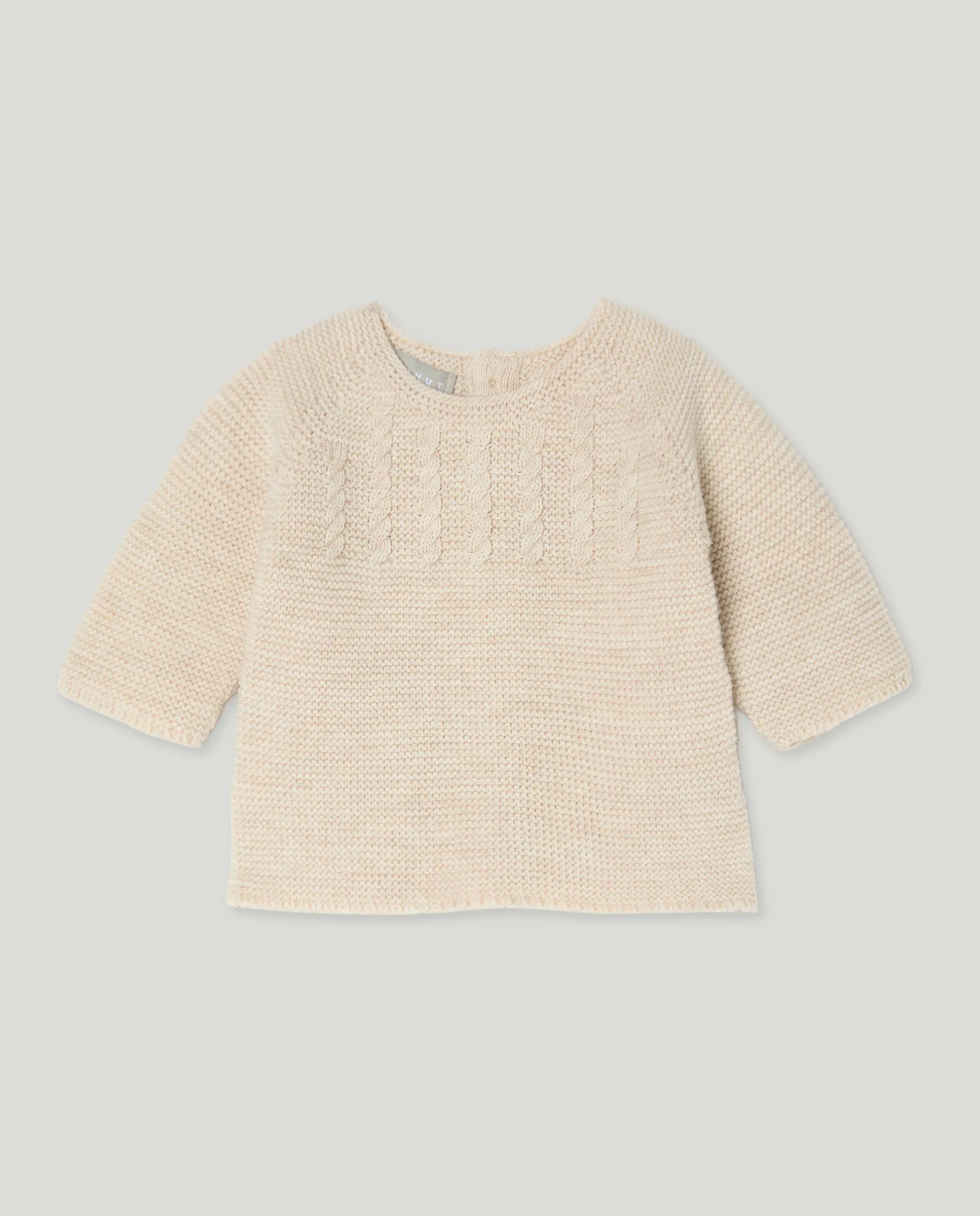 Детский трикотажный джемпер с квадратным вырезом и косами на кокетке Coconut El Corte Inglés, цвет Tostado
Детский трикотажный джемпер с квадратным вырезом и косами на кокетке Coconut El Corte Inglés, цвет Tostado