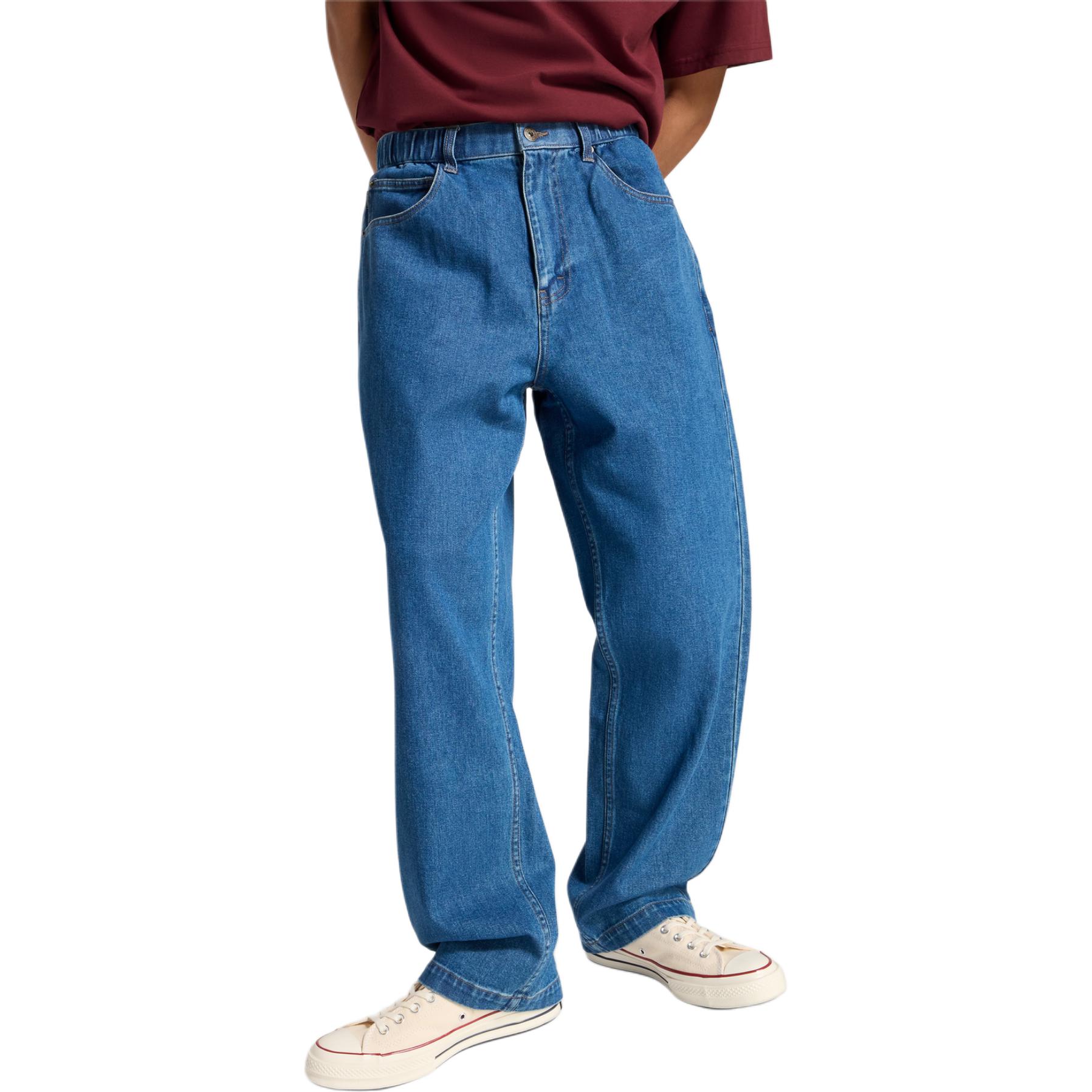 Брюки джинсовые мешковатые с открытым подолом Converse, светло-индиго
Брюки джинсовые мешковатые с открытым подолом Converse, светло-индиго