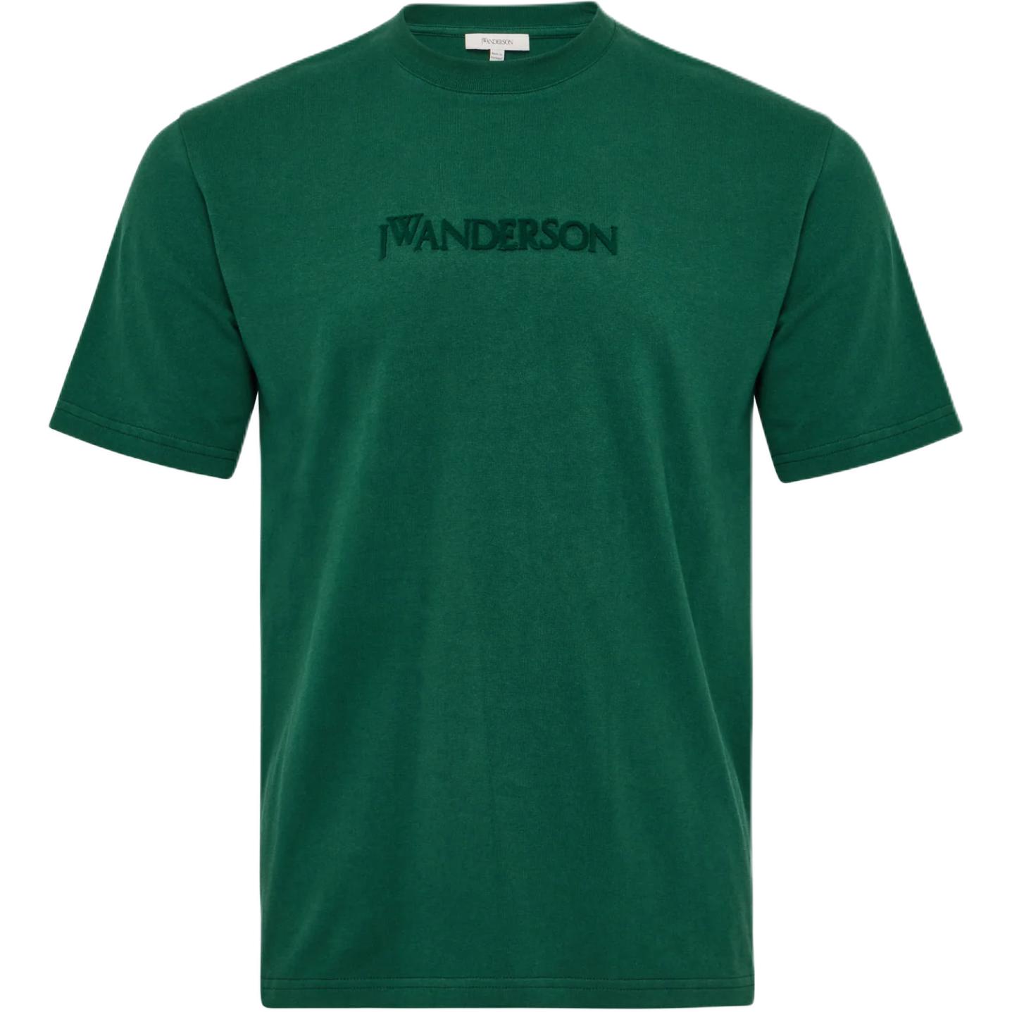 Футболка с вышитым логотипом JW Anderson, темно-зеленый
Футболка с вышитым логотипом JW Anderson, темно-зеленый