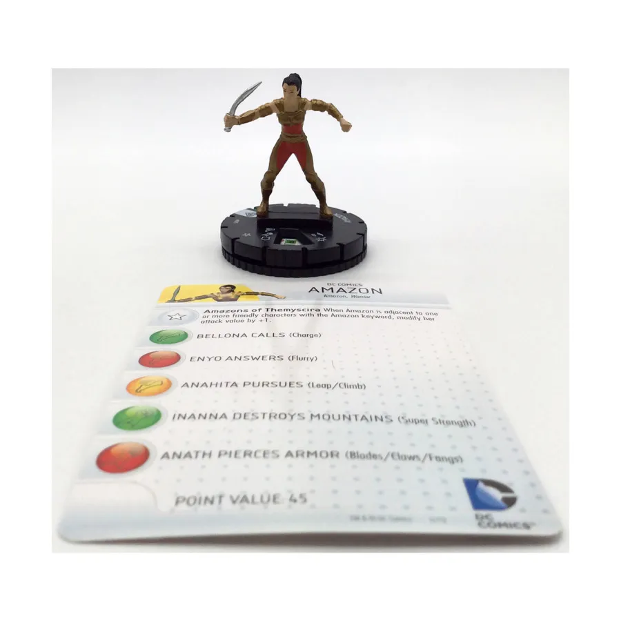 Амазонка #005 (С), DC HeroClix - Superman and Wonder Woman - Singles
Амазонка #005 (С), DC HeroClix - Superman and Wonder Woman - Singles
