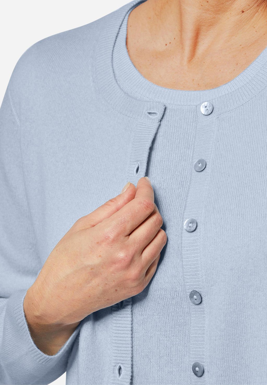 Кардиган GOLDNER, светло-голубой
Кардиган GOLDNER, светло-голубой