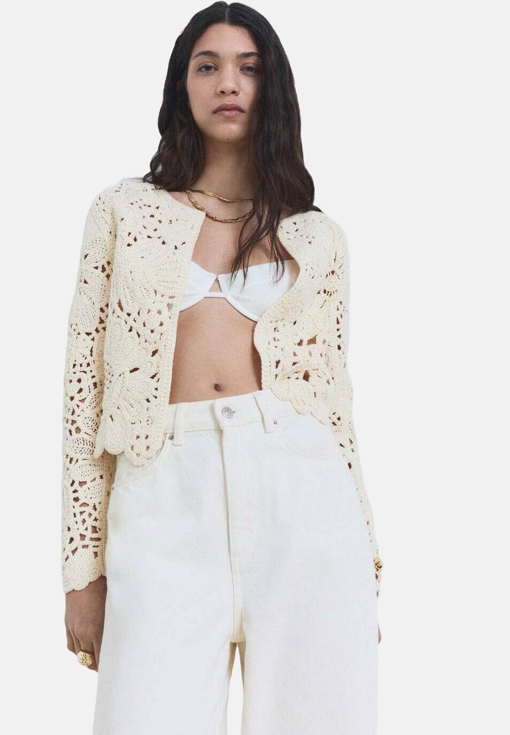 Кардиган Mango, кремовый
Кардиган Mango, кремовый