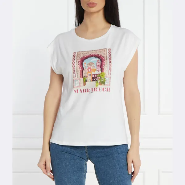 Футболка стандартного кроя Liu Jo, белый
Футболка стандартного кроя Liu Jo, белый