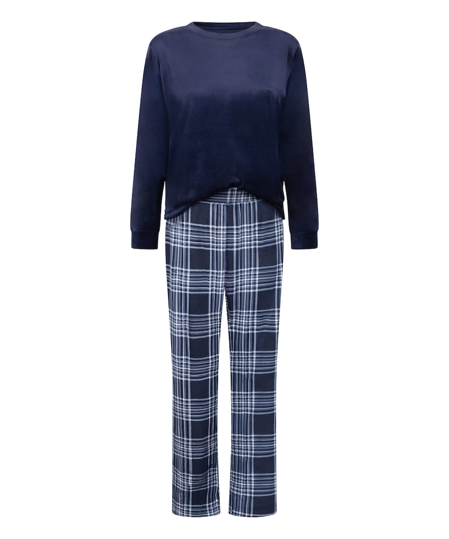 Пижама Hunkemöller, Navy/Mottled Blue
Пижама Hunkemöller, Navy/Mottled Blue