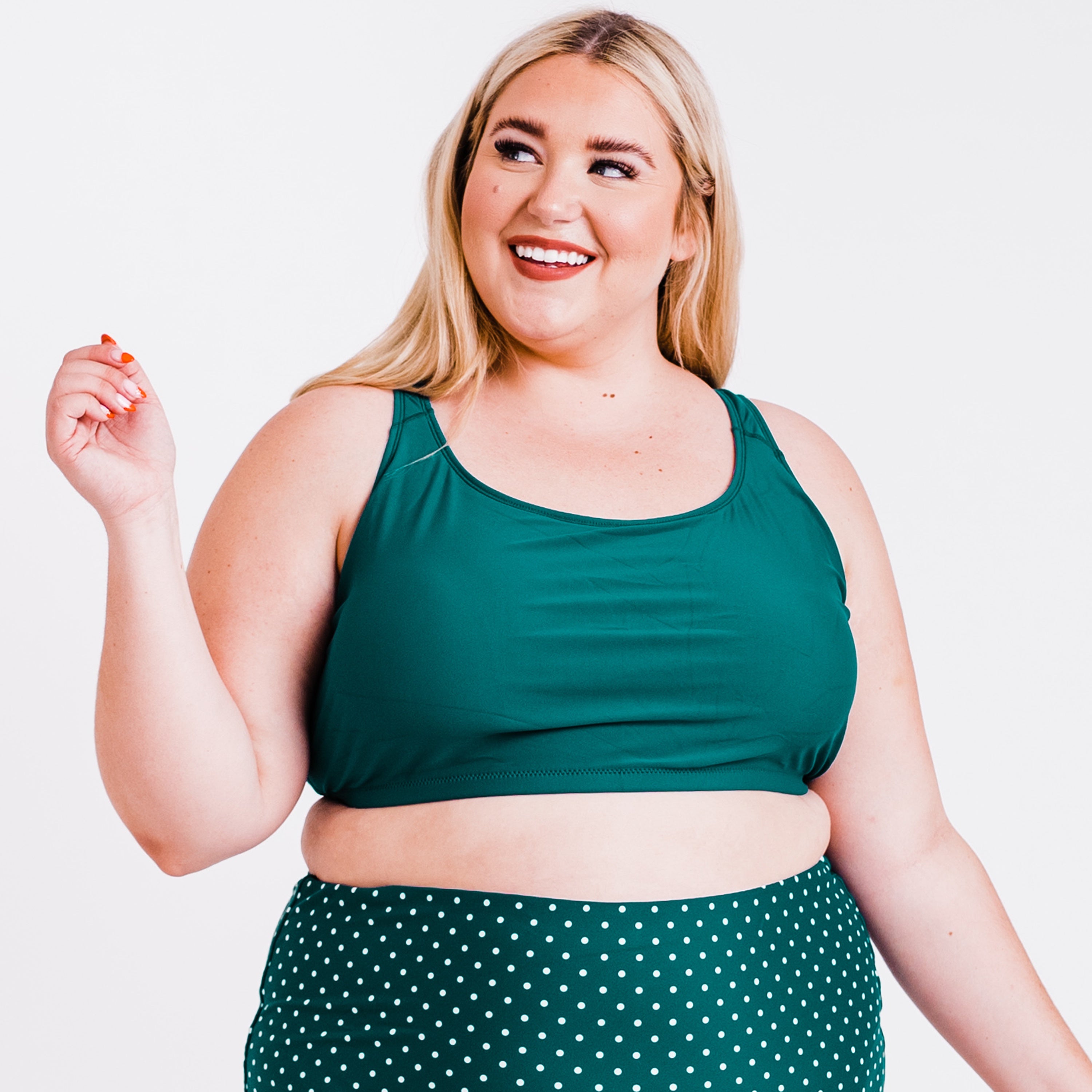 Женский бюстгальтер для плавания с вырезом-борцовкой Calypsa, цвет dark jade
Женский бюстгальтер для плавания с вырезом-борцовкой Calypsa, цвет dark jade