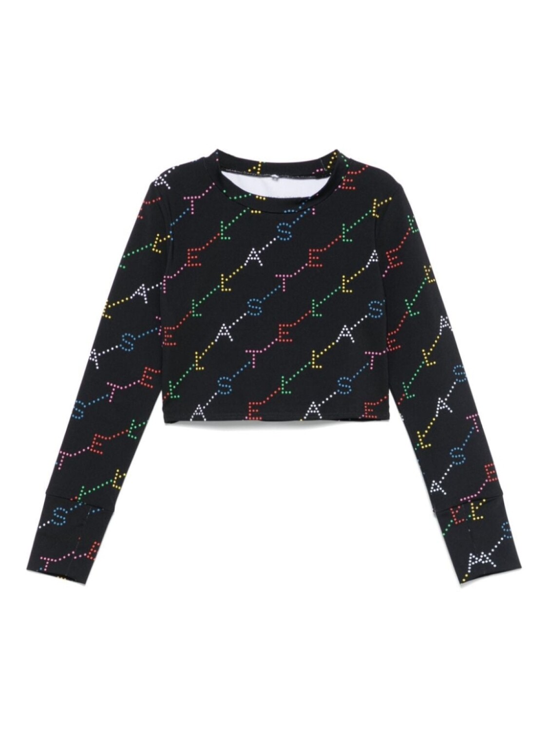 Stella McCartney Kids футболка с логотипом, черный
Stella McCartney Kids футболка с логотипом, черный