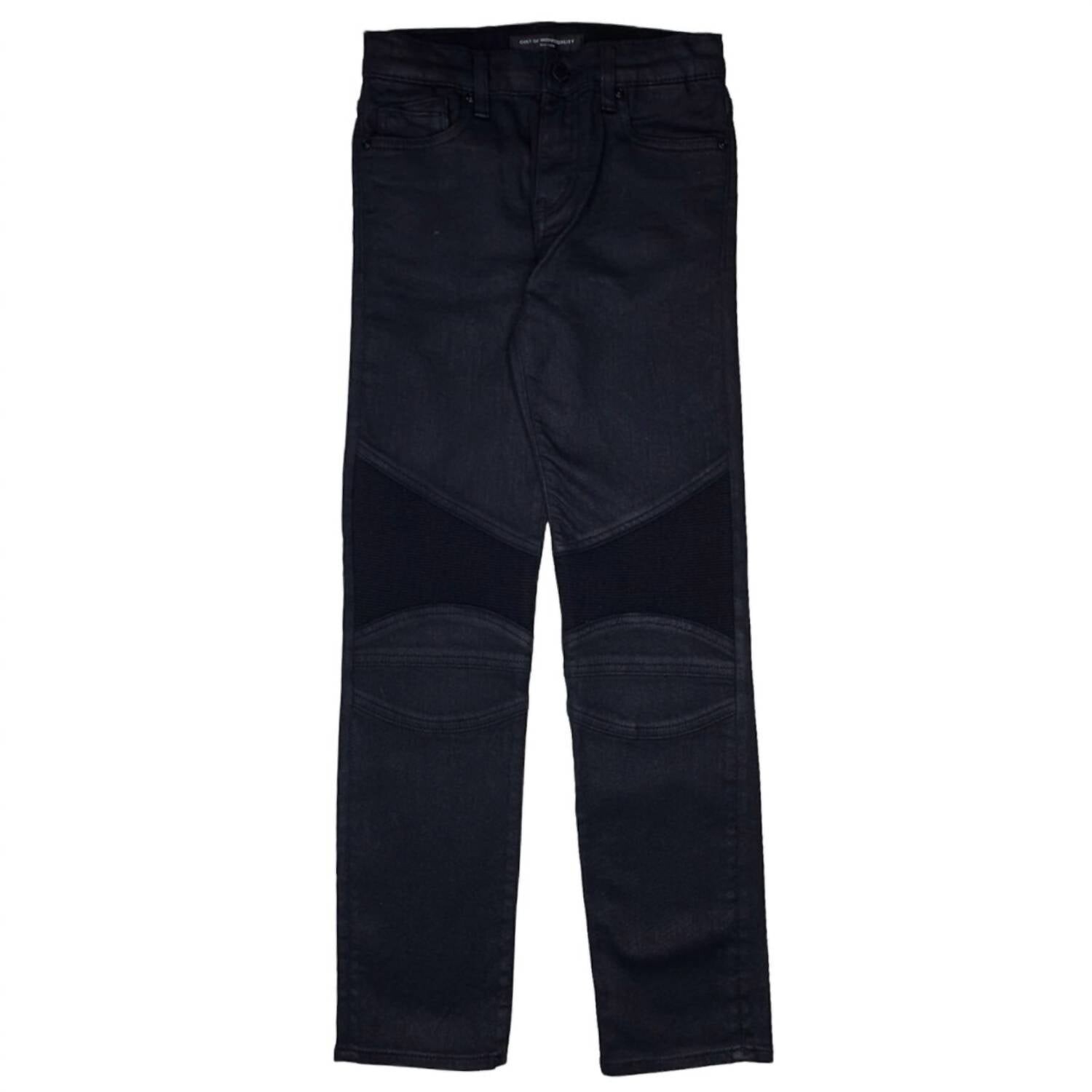 Черные узкие байкерские джинсы Rogue для мальчиков Cult of Individuality, черный 
Черные узкие байкерские джинсы Rogue для мальчиков Cult of Individuality, черный