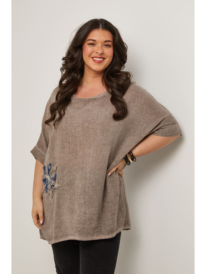 Блузка Curvy Lady, серо-коричневый
Блузка Curvy Lady, серо-коричневый