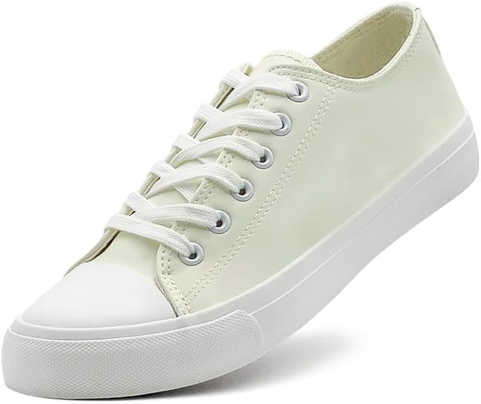 Женские и мужские модные кроссовки низкие с верхом из искусственной кожи, классические кроссовки на шнуровке, повседневные тennисные и прогулочные удобные обувь Xraehni, белый
Женские и мужские модные кроссовки низкие с верхом из искусственной кожи, классические кроссовки на шнуровке, повседневные тennисные и прогулочные удобные обувь Xraehni, белый
