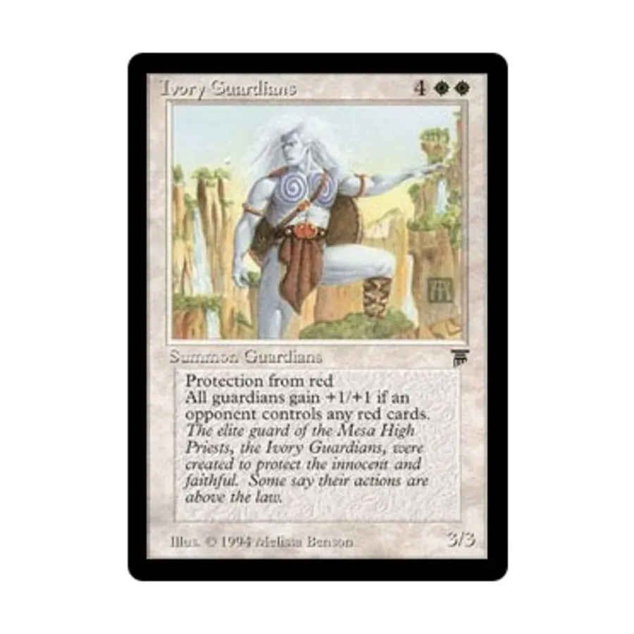 CCG Ivory Guardians (итальянский) (U), MTG - Foreign - Legends (Italian) 
CCG Ivory Guardians (итальянский) (U), MTG - Foreign - Legends (Italian)