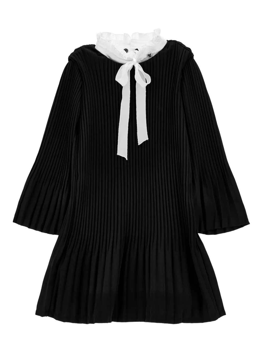 Плиссированное платье с рукавами колокол Monnalisa, черный
Плиссированное платье с рукавами колокол Monnalisa, черный