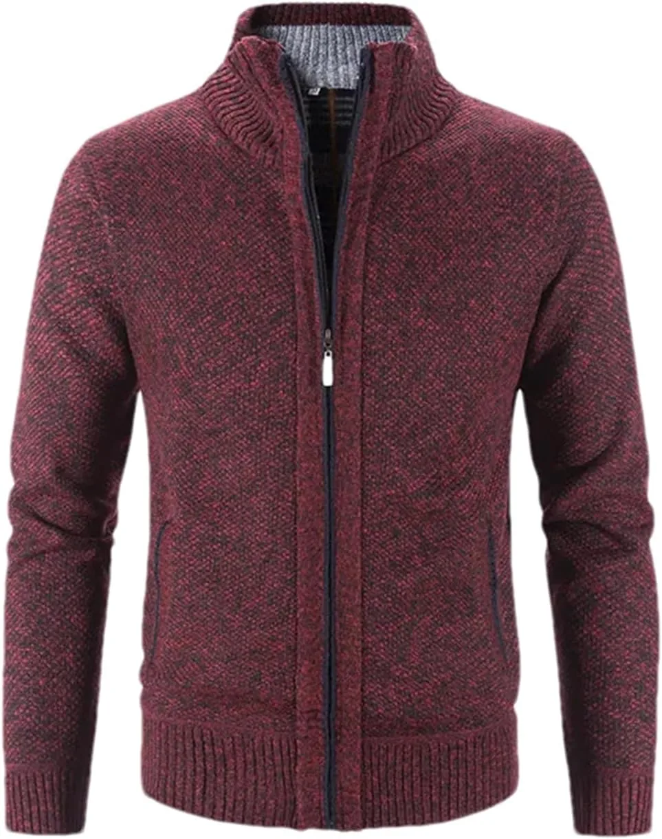 Мужской вязаный кардиган Slim Fit с отложным воротником Mnjyihy
Мужской вязаный кардиган Slim Fit с отложным воротником Mnjyihy