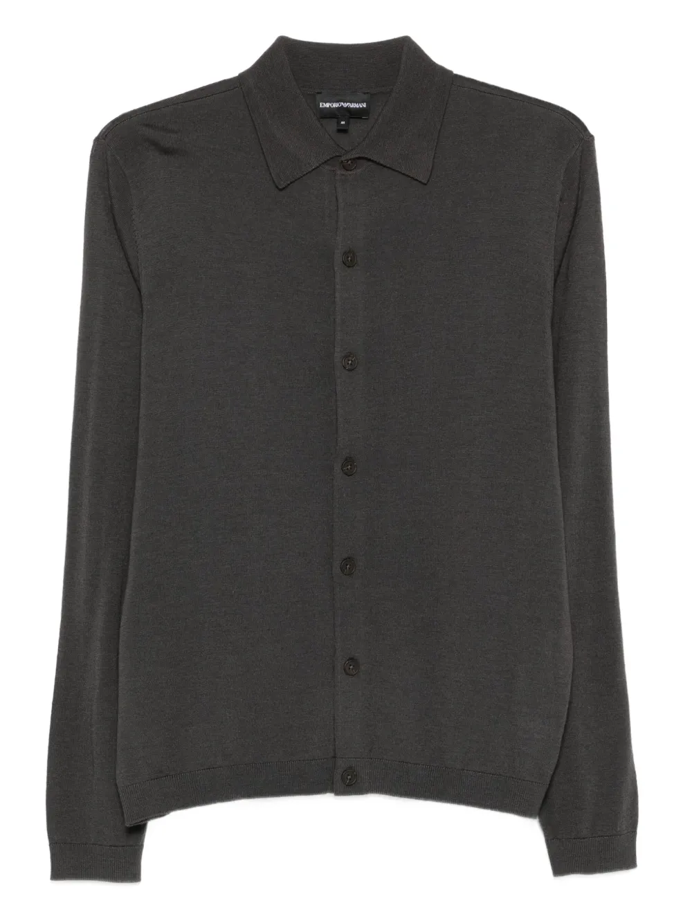 Кардиган с воротником поло Emporio Armani, серый
Кардиган с воротником поло Emporio Armani, серый