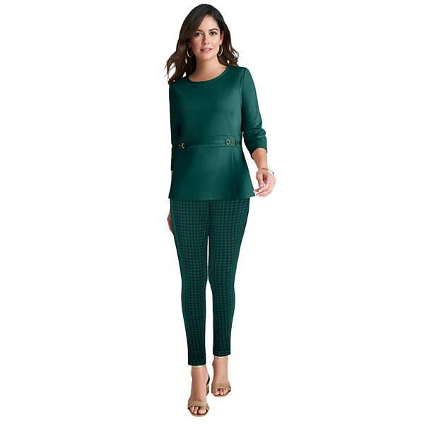 Женский топ с поясом Plus Size Ponte Jessica London, Emerald Green
Женский топ с поясом Plus Size Ponte Jessica London, Emerald Green