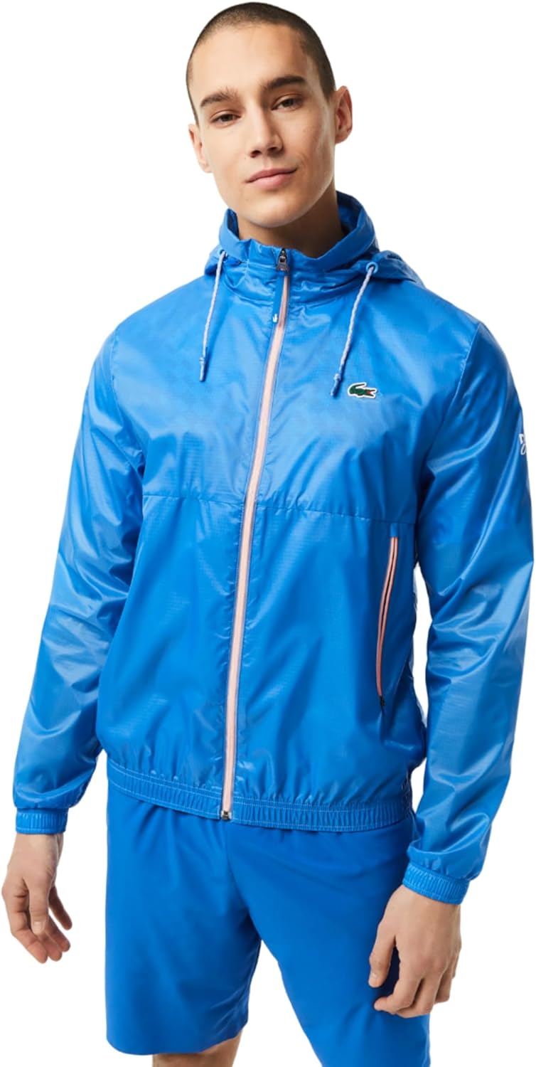 Мужская куртка Lacoste Tennis X Novak Djokovic с молнией, Ethereal
Мужская куртка Lacoste Tennis X Novak Djokovic с молнией, Ethereal