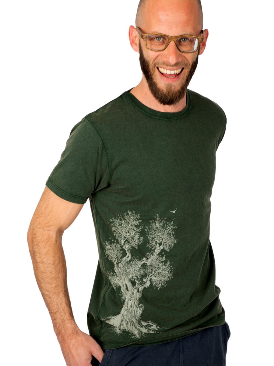 Рубашка Life-Tree Organic Fairwear Olive Tree, зеленый
Рубашка Life-Tree Organic Fairwear Olive Tree, зеленый