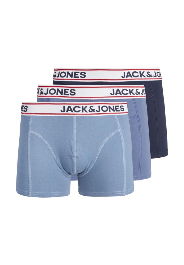 Трусы Jake trunks упаковка из 3 шт. Jack & Jones, синий
Трусы Jake trunks упаковка из 3 шт. Jack & Jones, синий